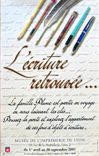 L'écriture retrouvée L'écriture retrouvée