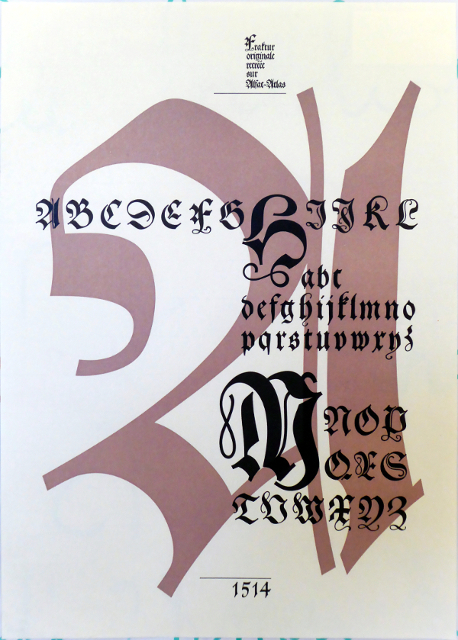 Fraktur original Fraktur original