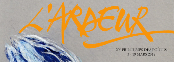 Affiche du Printemps des Poètes 2018 Affiche du Printemps des Poètes 2018